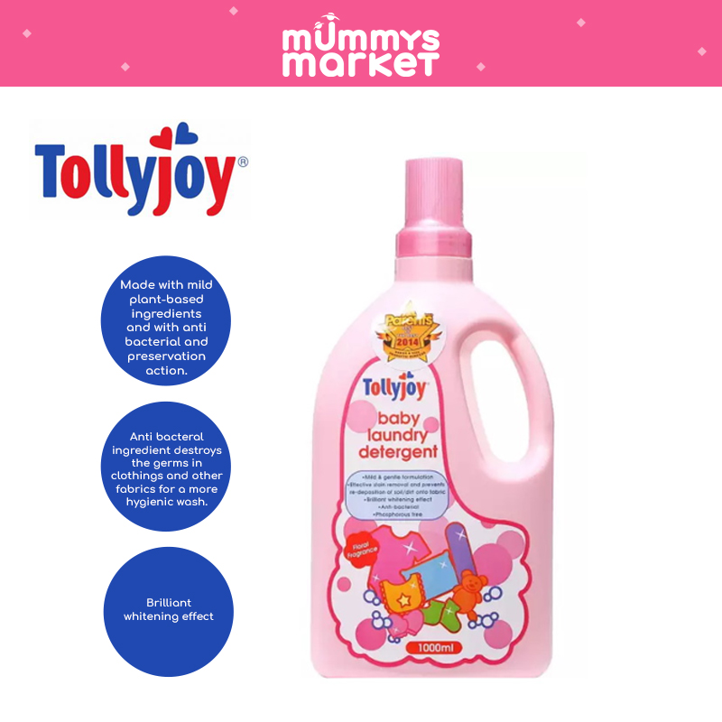 Tollyjoy Baby Laundry Detergent Anti-Bacterial 1000ml